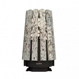 Дровяная банная печь GrillD Cometa Vega 450 Long Max Stone Pro (Серпентинит)