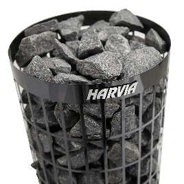 Электрическая печь Harvia Cilindro PC70E Black Steel без пульта