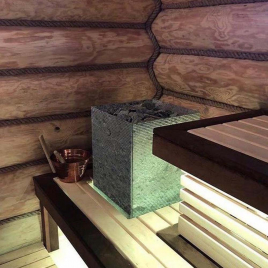 Электрокаменка Tulikivi Tuisku 10,5 kW, поверхность Nobile