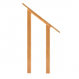 Перило для подиума Bentwood, лиственница натуральная